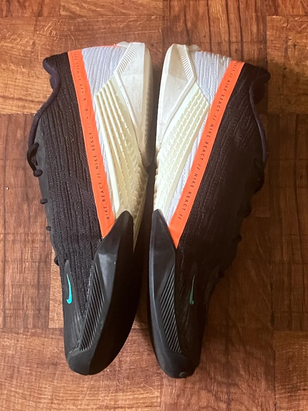 Nike Metcon Turbo React Black Total Orange Size 10